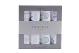 Newcastle Classics - Ocean Friends Swaddle 4-Pack: Ocean Friends 4-Pack Swaddle