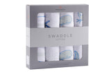 Newcastle Classics - Ocean Friends Swaddle 4-Pack: Ocean Friends 4-Pack Swaddle