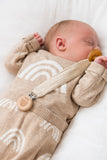 Kiin Baby - Cotton Dummy Clip: Mustard