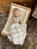 Quilted Sailboats QUILTED 6 Layer Gauze Blanket- PREORDER