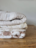 Quilted Sailboats QUILTED 6 Layer Gauze Blanket- PREORDER