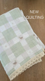 Little Mallard Duck QUILTED 6 Layer Gauze Blanket