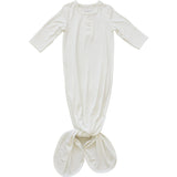 White Bamboo Knot Gown