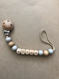 Personalized Pacifier Clip- Silas