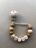 Personalized Pacifier Clip- Silas