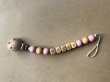 Personalized Pacifier Clip- Silas