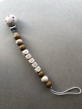 Personalized Pacifier Clip- Silas