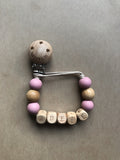 Personalized Pacifier Clip- Silas