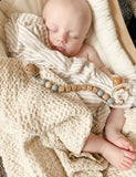 Personalized Pacifier Clip- Silas