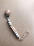 Personalized Pacifier Clip- Willow