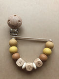 Personalized Pacifier Clip- Ava