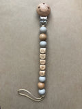 Personalized Pacifier Clip- Silas