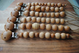 Wood Pacifier Clip- Harper