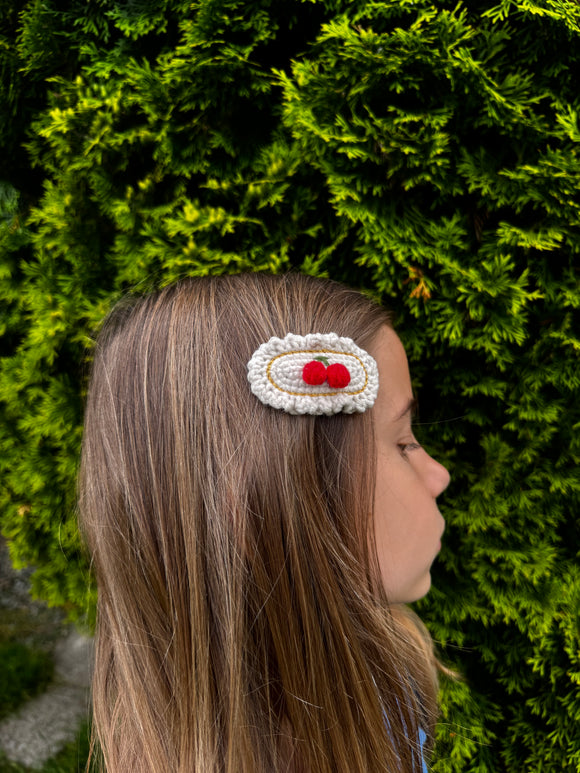 Cherry Hair Clips