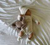 Hello world romper and beanie