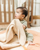 Crane Baby - Marigold Chevron Blanket