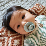 Itzy Soother™ Natural Rubber Paci Sets: Blossom + Rosewood 6-18 M