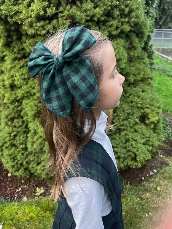 Plaid Bows