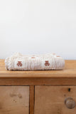 PREORDER- New Grain - Patchwork blanket - teddy