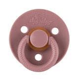 Itzy Soother™ Natural Rubber Paci Sets: Coconut + Toast 0-6M