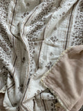 Lettie Floral QUILTED 6 Layer Gauze Blanket