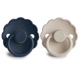 FRIGG Daisy Natural Rubber Pacifier 2-Pack
