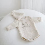 Hello world romper and beanie