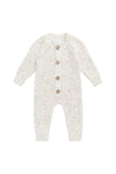 Alfie Knitted Onepiece - Oatmeal Hay Fleck