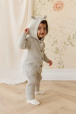 Bear Knit Onepiece - light grey