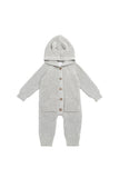 Bear Knit Onepiece - light grey