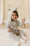 Bear Knit Onepiece - light grey
