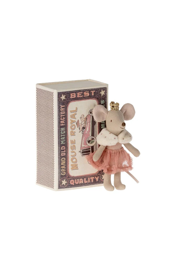 Princess mouse, Little sister in matchbox Maileg