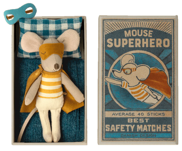 Maileg Superhero Mouse, Little Brother