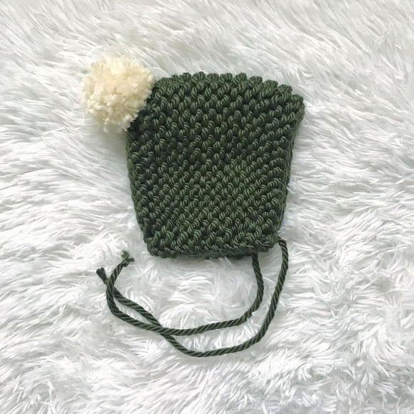 Green Bonnet Handmade