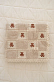 New Grain - Patchwork blanket - teddy