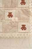 New Grain - Patchwork blanket - teddy