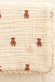 layered gauze blanket - Teddy New Grain