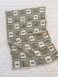 patchwork blanket - fishing