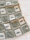 patchwork blanket - fishing