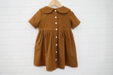 Penelope Dress - Brown-imperfect