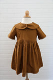 Penelope Dress - Brown-imperfect