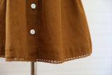 Penelope Dress - Brown-imperfect