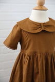 Penelope Dress - Brown-imperfect