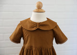 Penelope Dress - Brown-imperfect