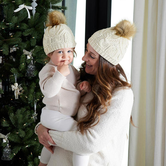 Knit Hat Set - Mama + Mini