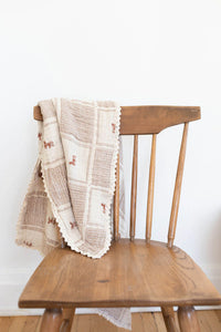 PREORDER- New Grain - Patchwork blanket - pony