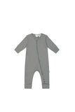 Pima Cotton Onepiece- Grey Jamie Kay