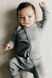 Pima Cotton Onepiece- Grey Jamie Kay