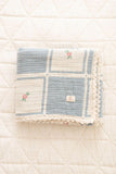 Patchwork blanket - spring bloom New Grain