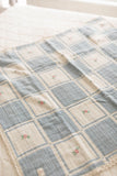 Patchwork blanket - spring bloom New Grain